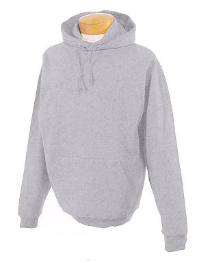 Adult Pullover Hood - Heather Grey